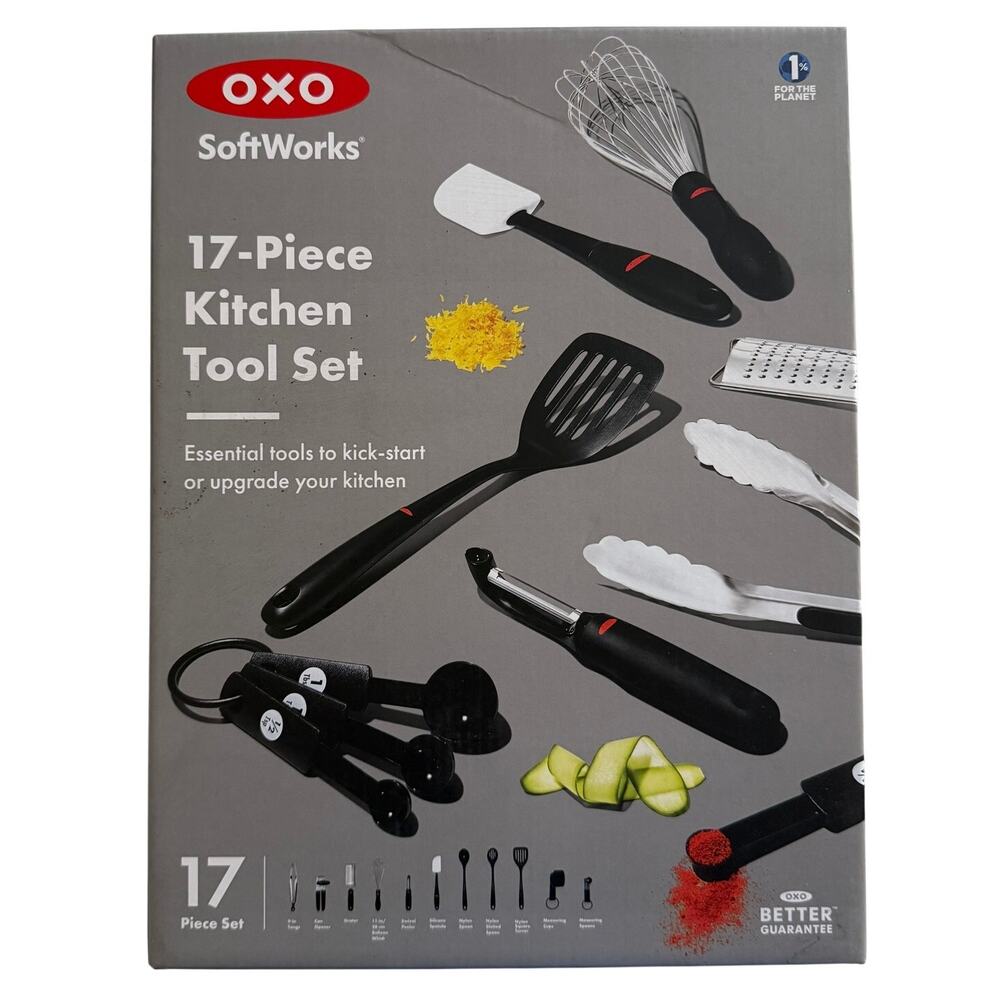 Oxo Softworks 17pcs Kitchen Tool Set NEW